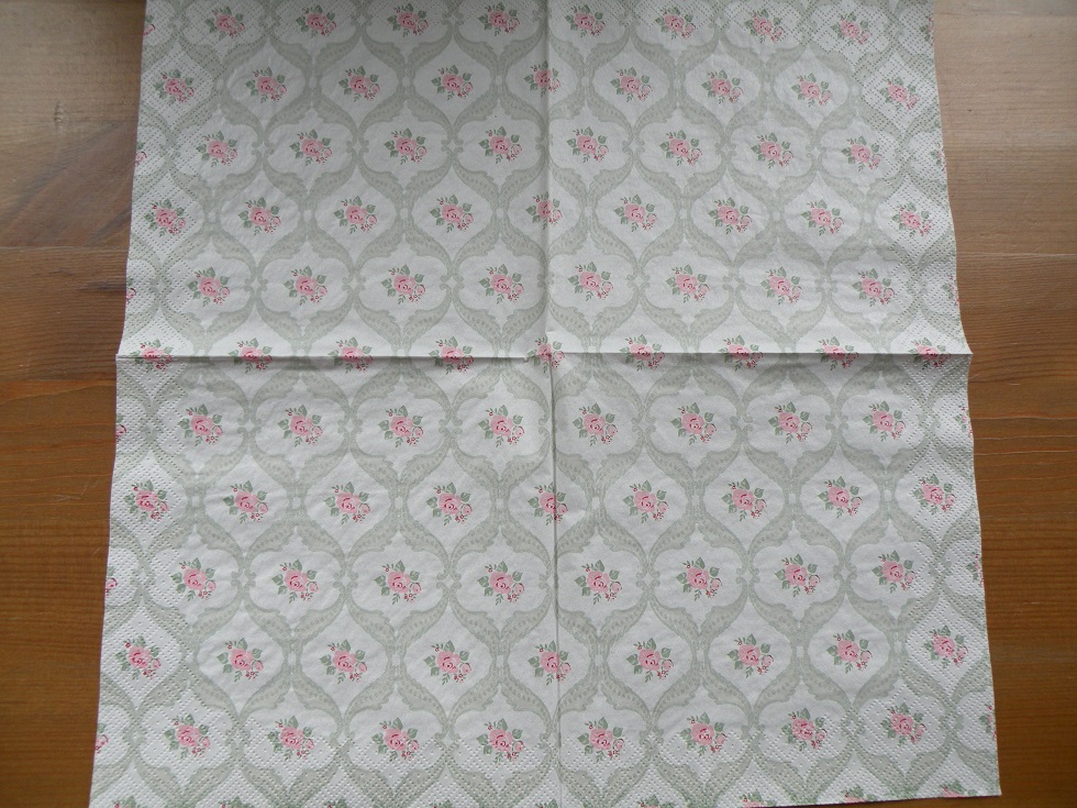 Ubrousek vzor s mini růžičkami