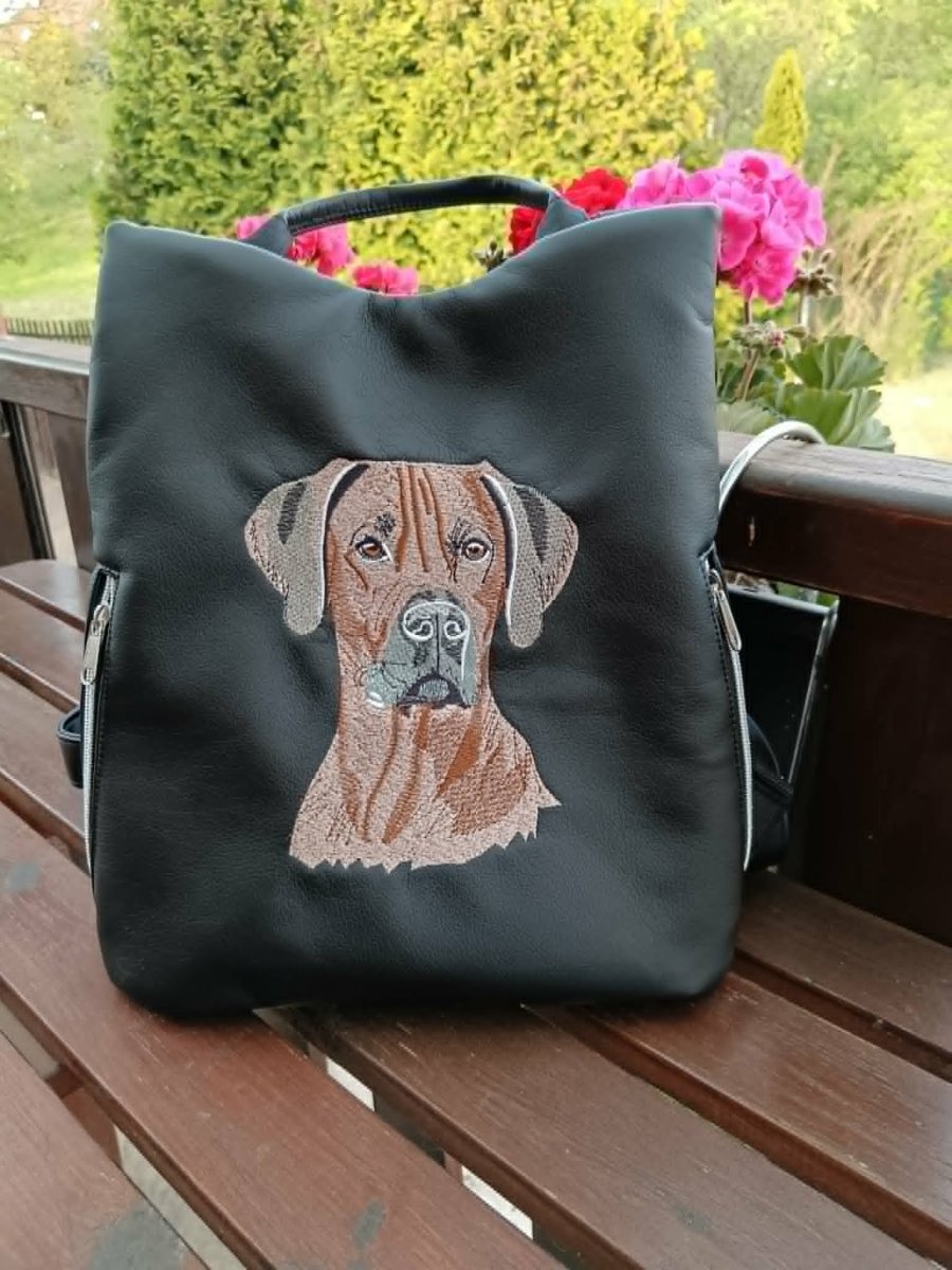 Vyšívaný batoh Safe - Ridgeback