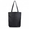 Kožená taška SHOPPER - černá