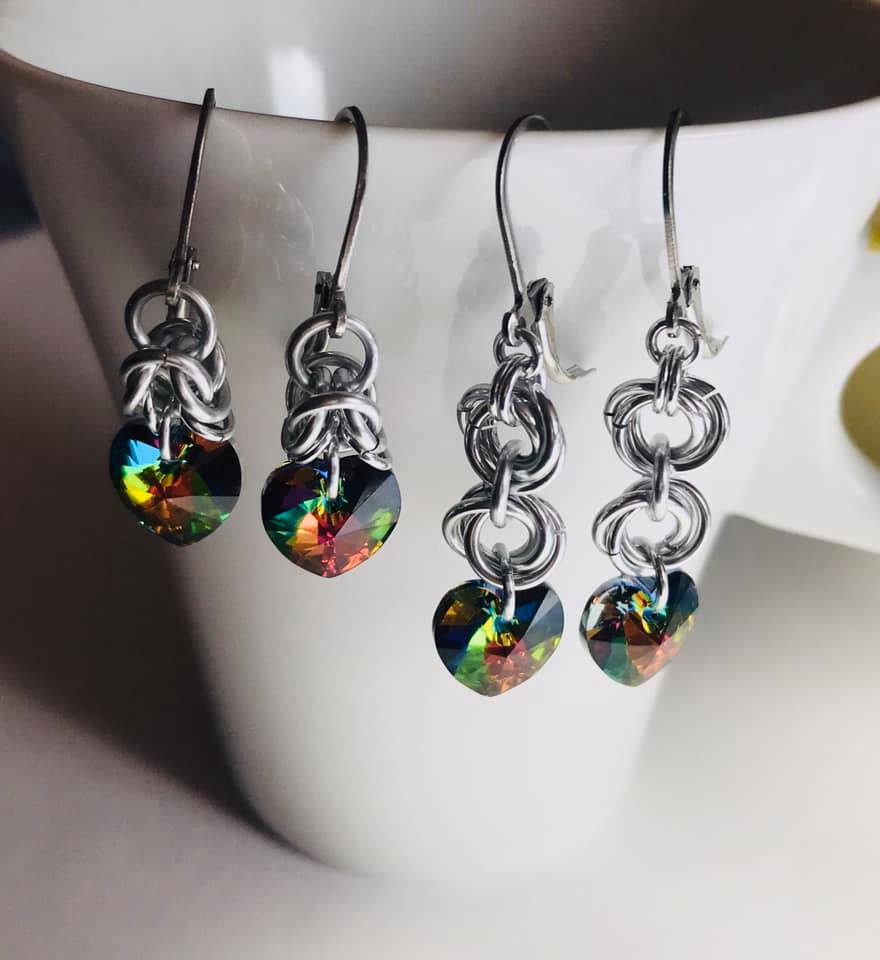 Odlesková srdíčka 