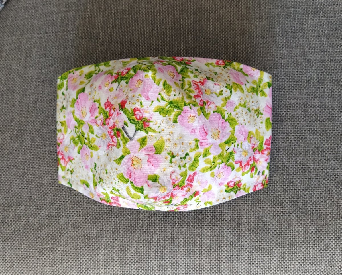 Rouška Designová Jabloňový květ