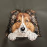Vyšívaný batoh Safe - Sheltie