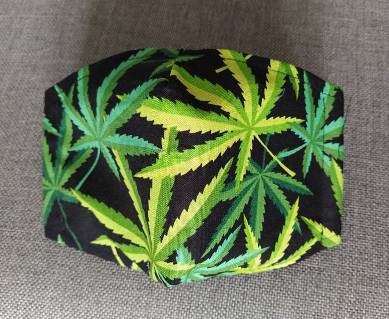 Rouška Designová Konopí  I.