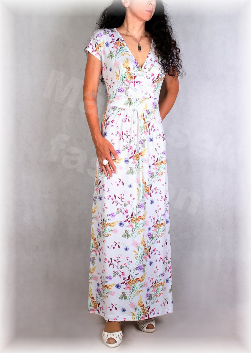 Šaty luxusní úplet vz.699