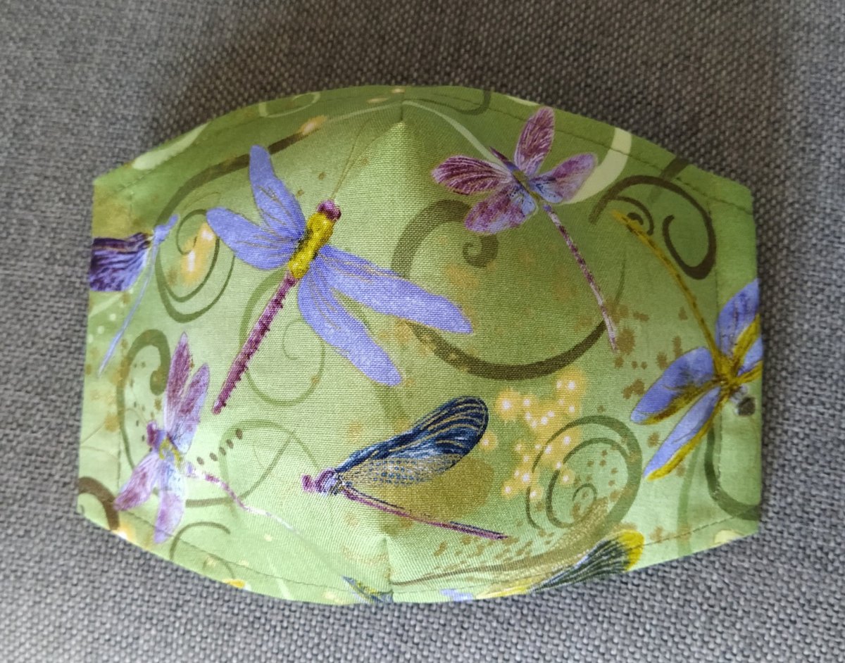 Rouška Designová Dragonfly Vážka v