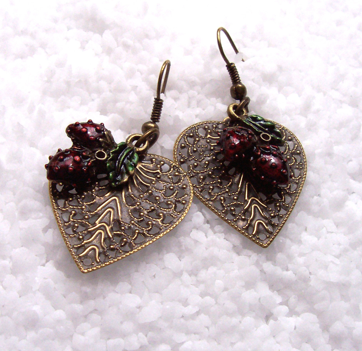 Lístečkové náušnice