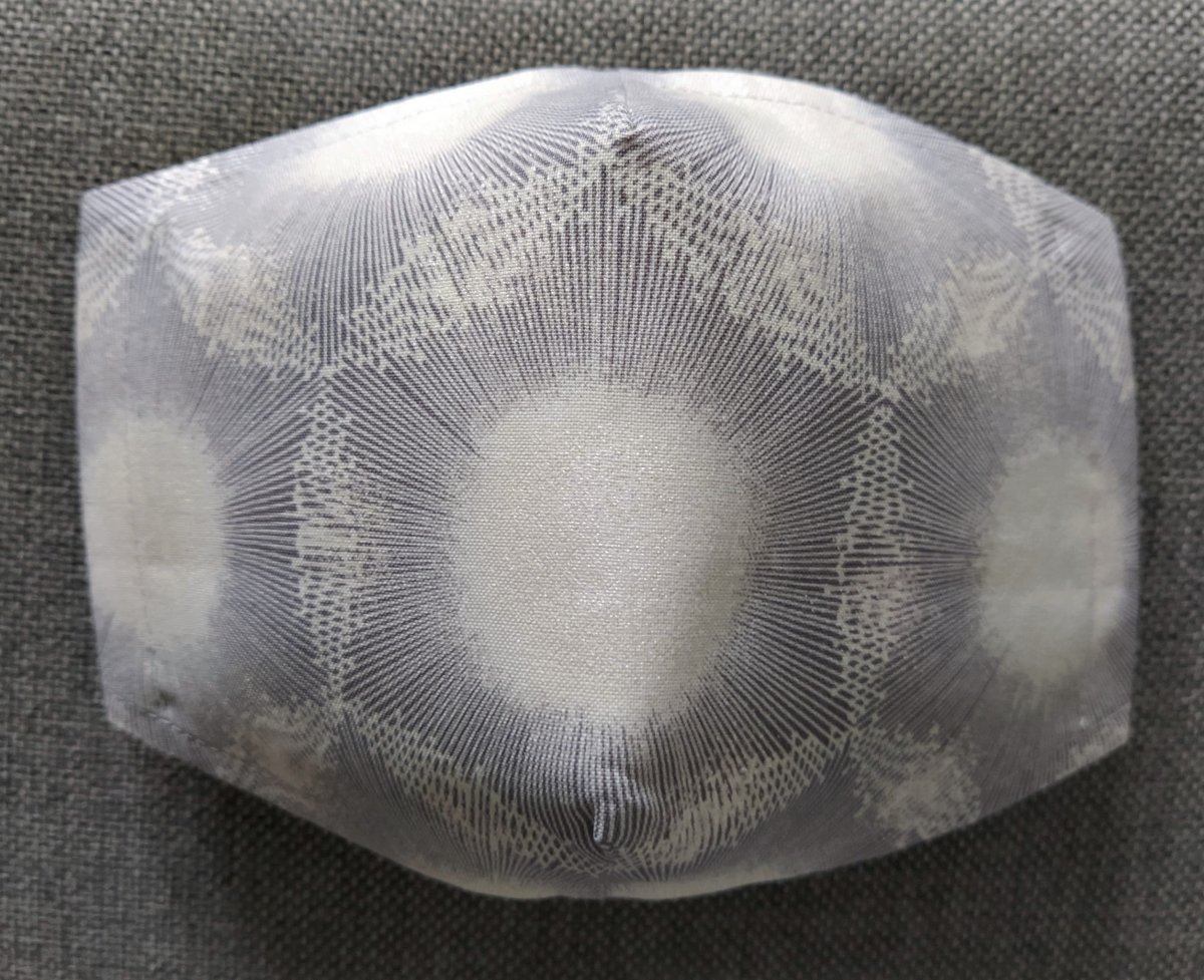 Rouška Designová Stříbrná