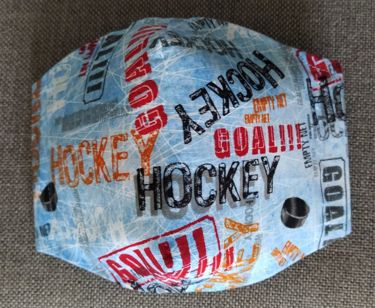 Rouška Designová Hokej