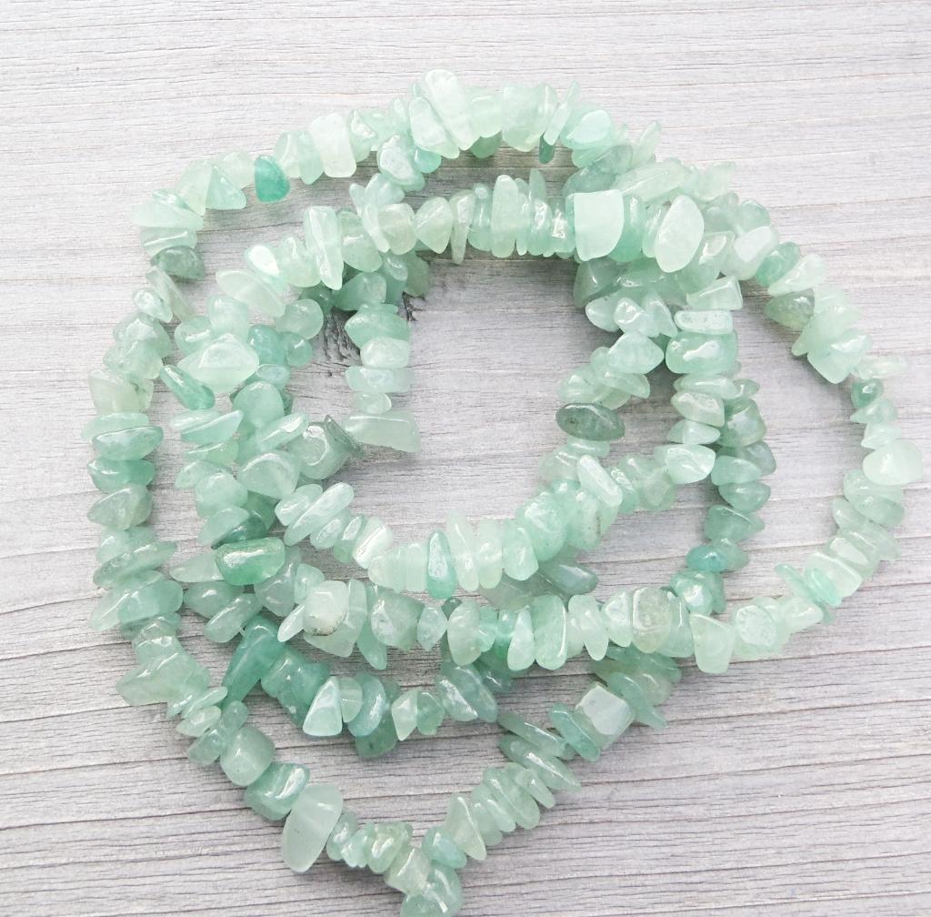 avanturín zlomky návlek