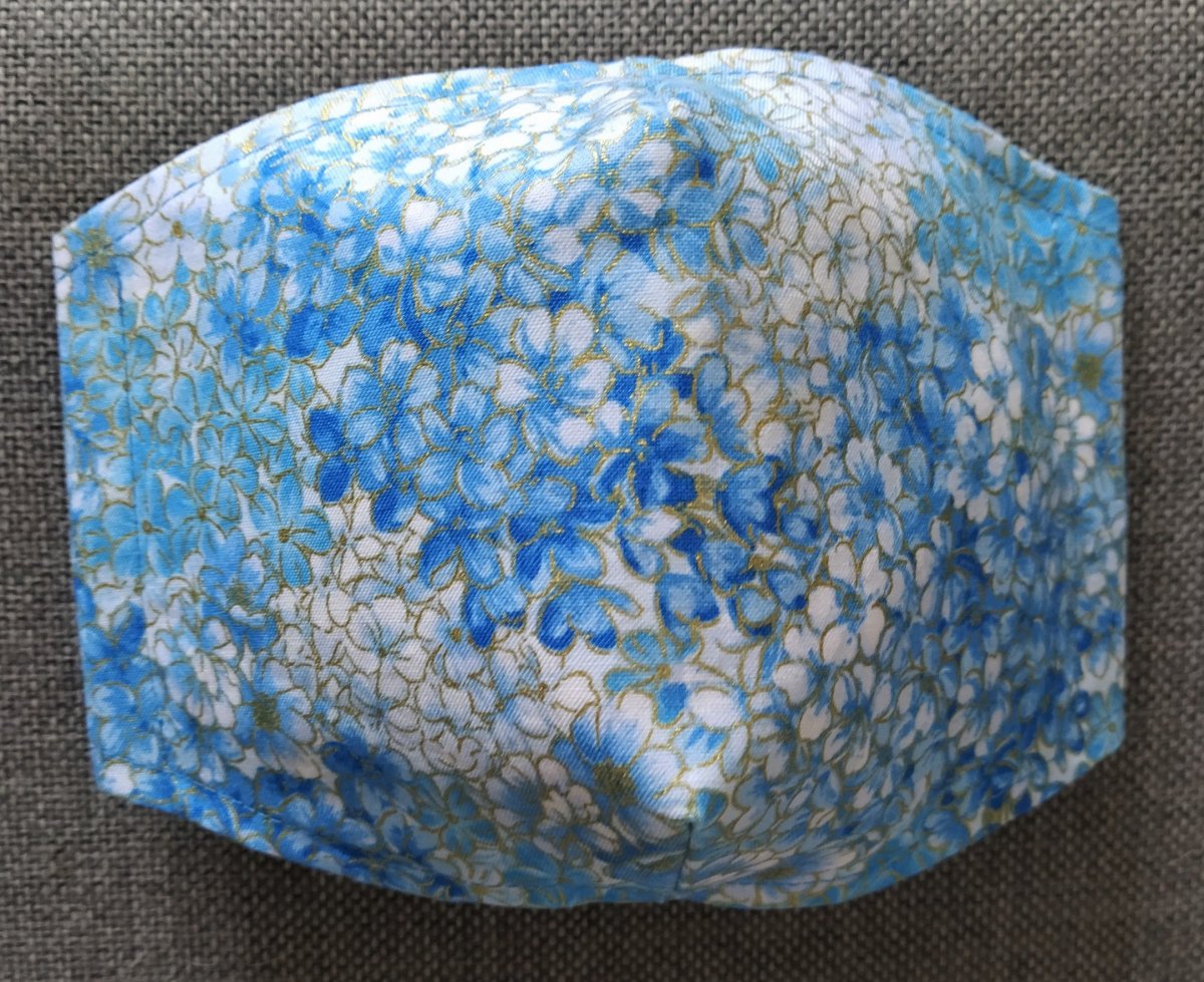 Rouška Designová Pomněnky I.