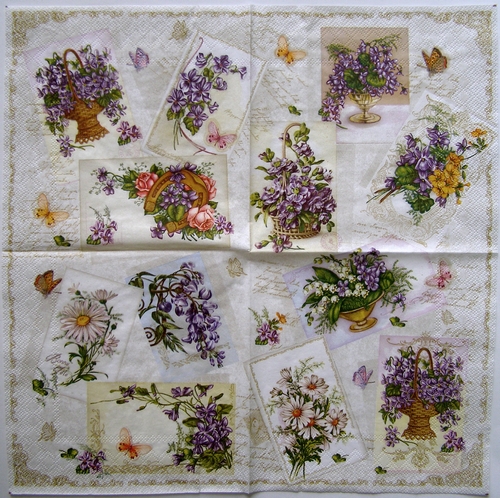 Ubrousek pro tvoření - 33 x 33 cm - K97