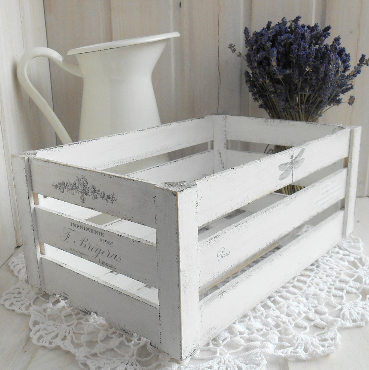 Dřevěná bedýnka I.