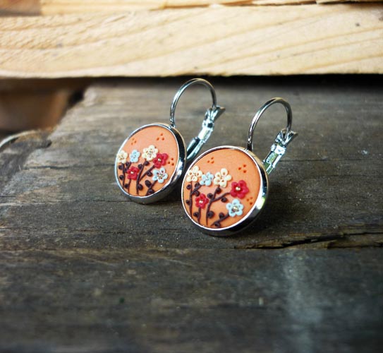 Blooming garden collection - fimo květinky