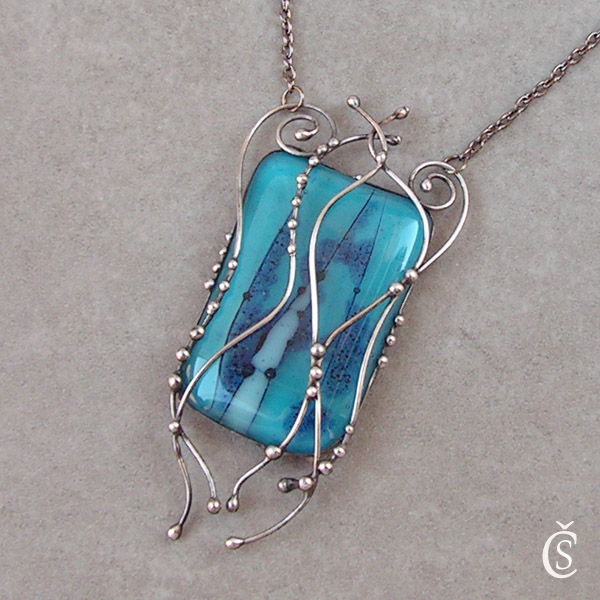 Laguna nad Atlantidou - sklo