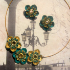 Fimo sada - zámecká kytičková