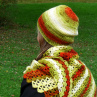 Pletená čepice - barvy podzimu