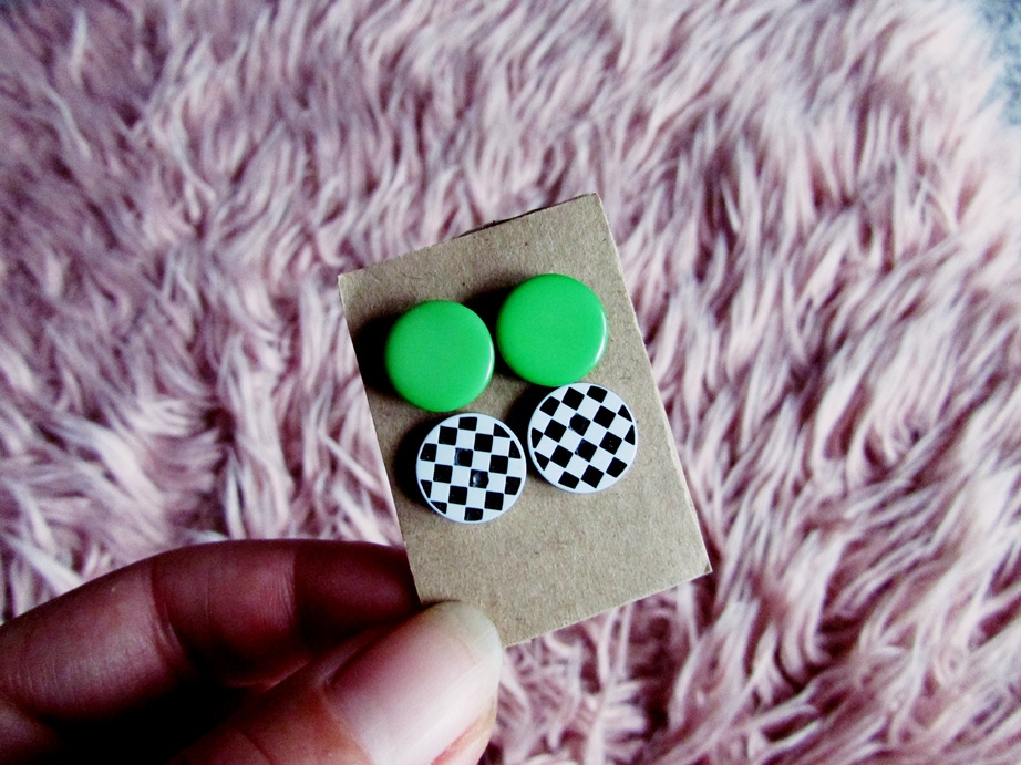 Puzetové náušničky-PECKY