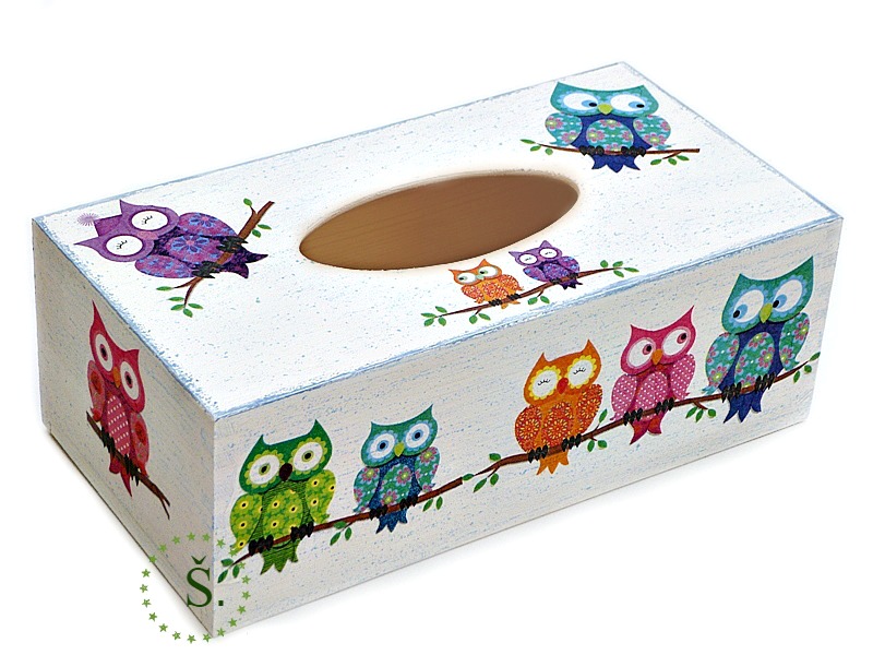 krabička - box na kapesníky