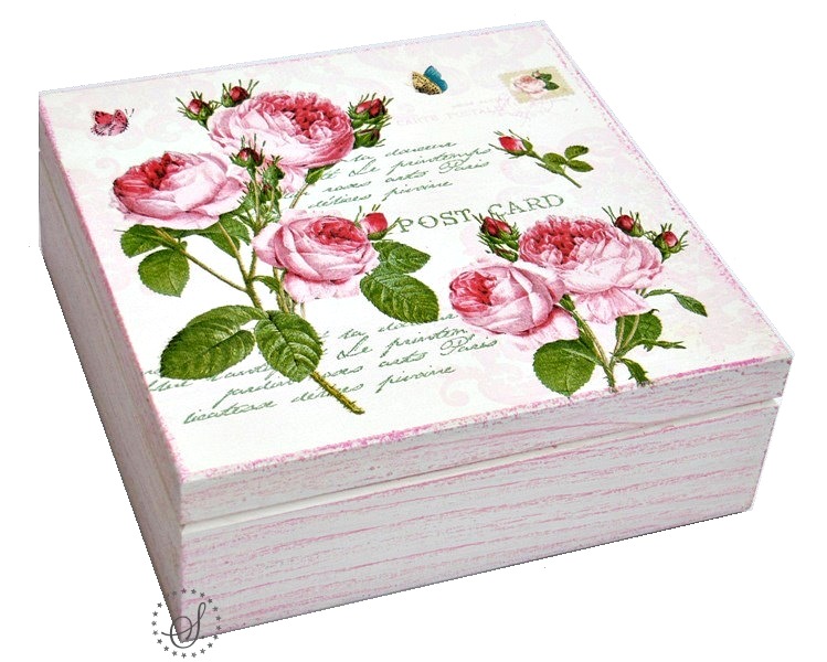 dřevěná truhlička - šperkovnice