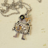 ROBOT, steampunkový přívěsek