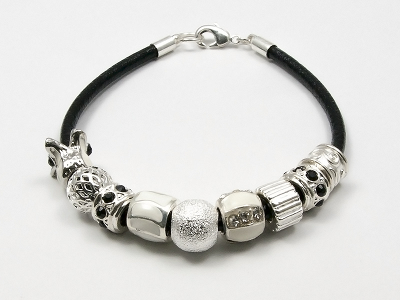 Stříbrný vítr - náramek