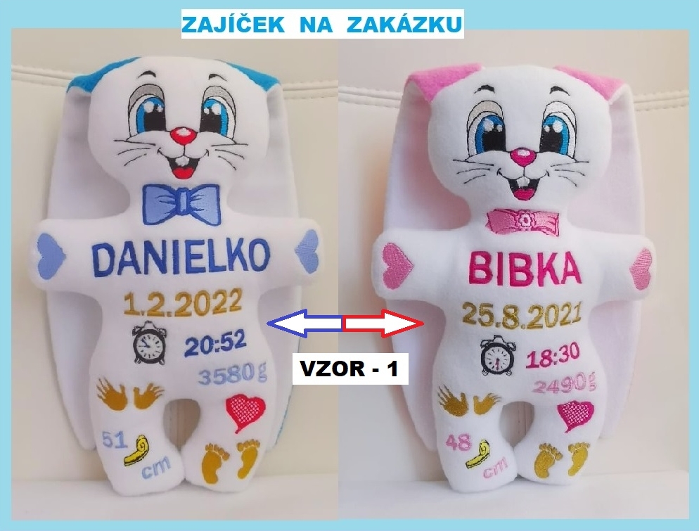 Zajíček - na zakázku