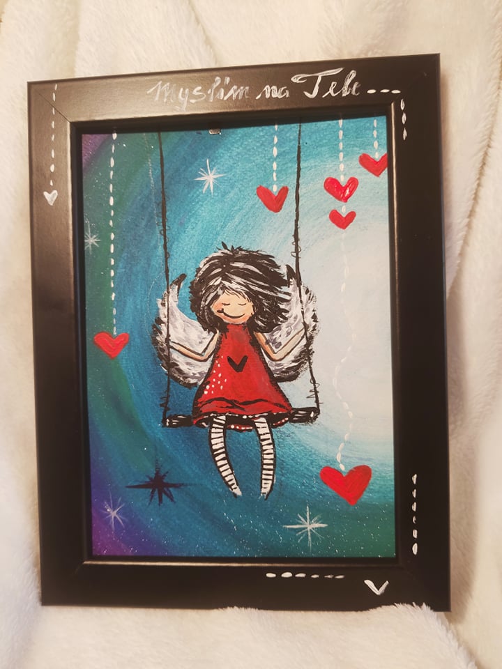 ANDĚLSKÁ OCHRANA - obrázek 13 x 18