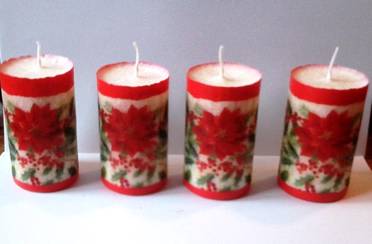 Sada adventních svíček...