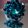 Prstýnek Aquamarine Swarovski.