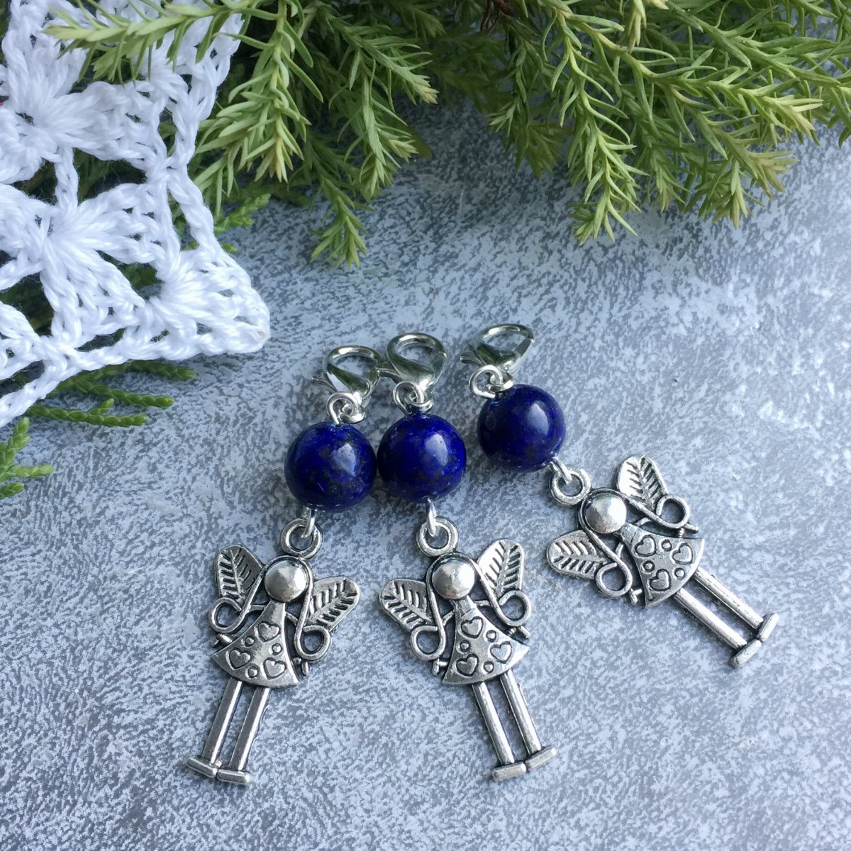 Andělka s lapis nazuli