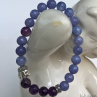 Angelit, amethyst, Buddha.