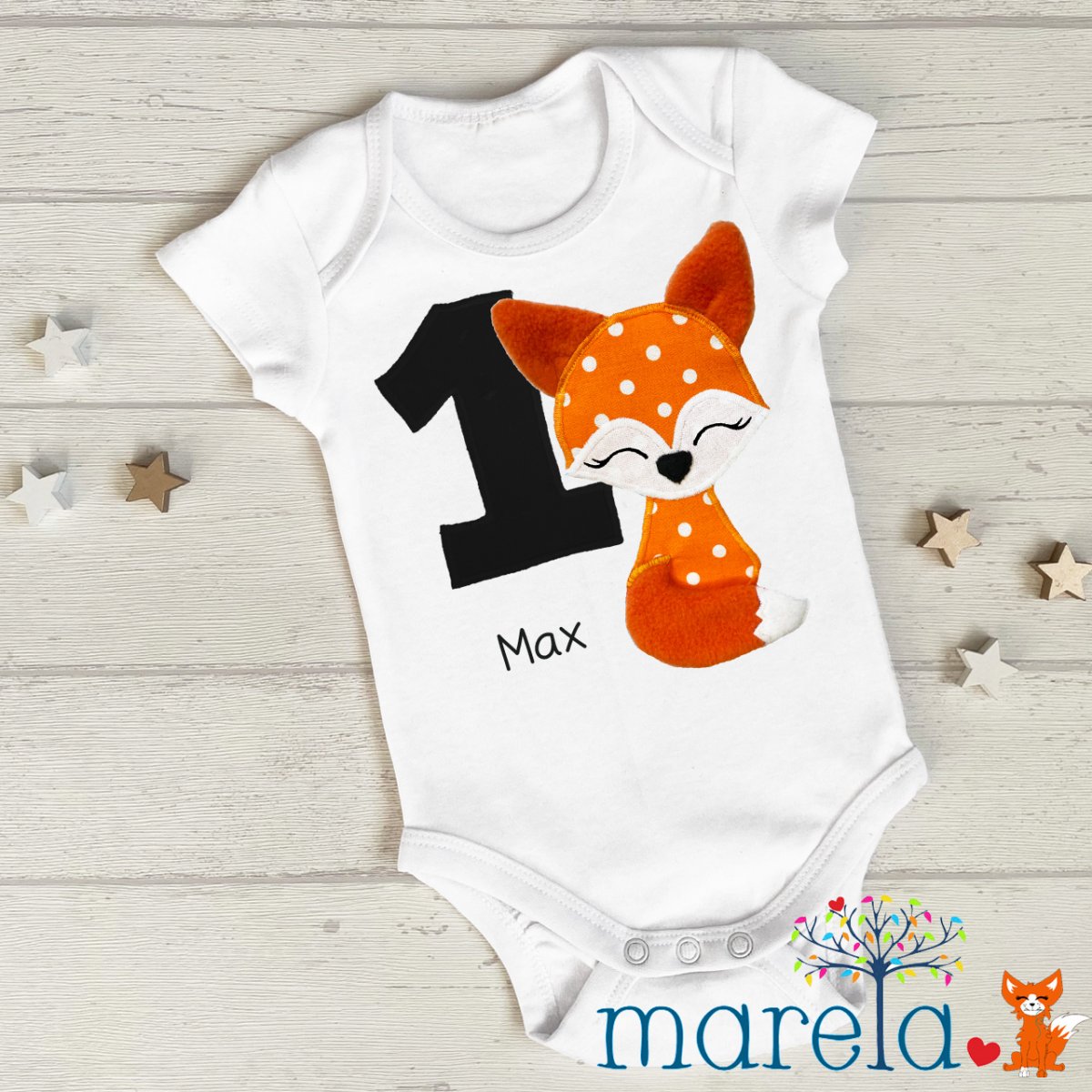 Body první narozeniny s liškou