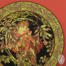 SLEVA - látkový panel Alfons Mucha - Kopretina 