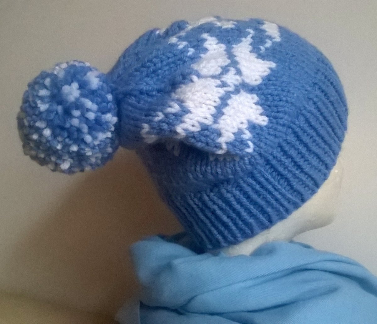 Čepice s norskými hvězdami