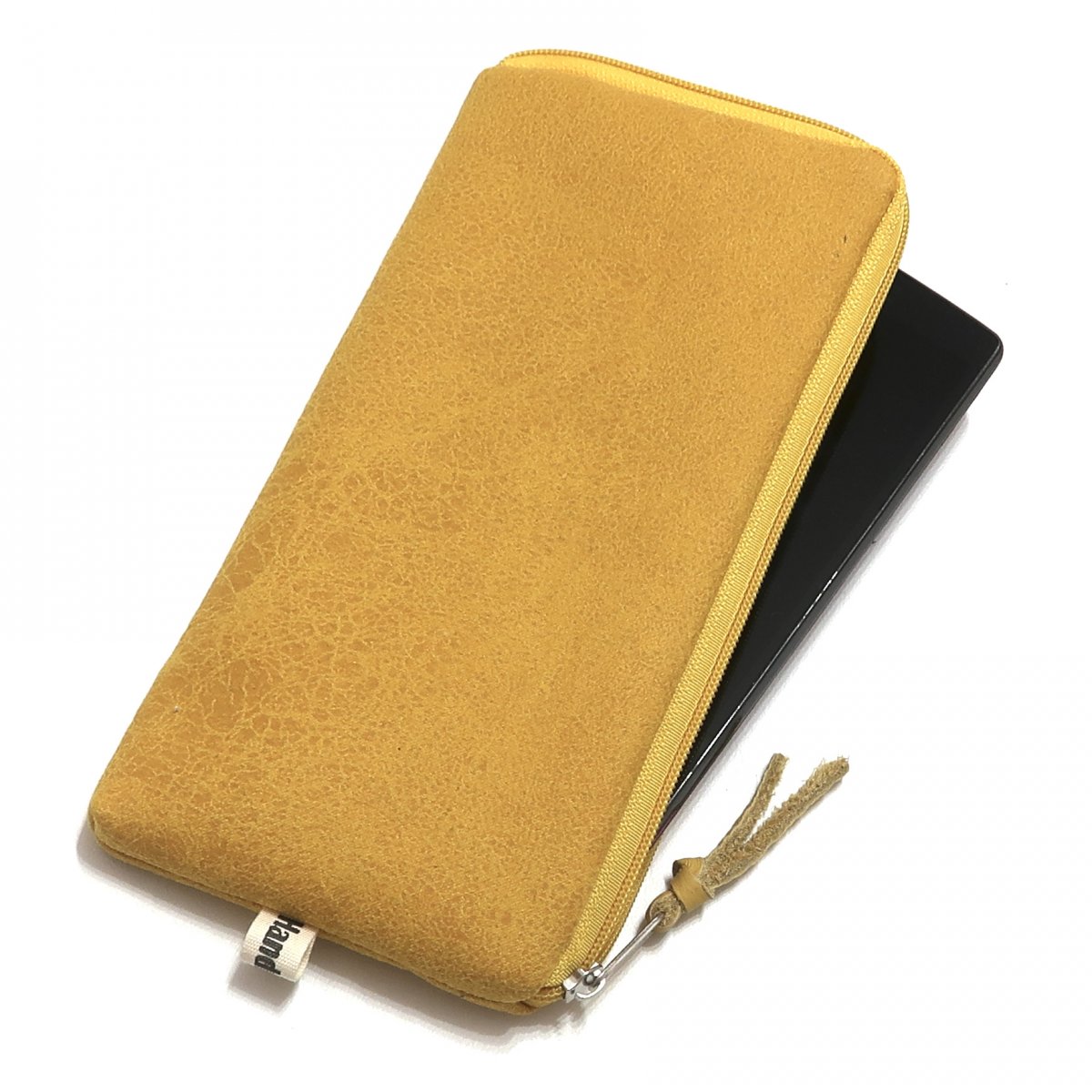 IMITACE ODŘENÉ KŮŽE - pouzdro na mobil