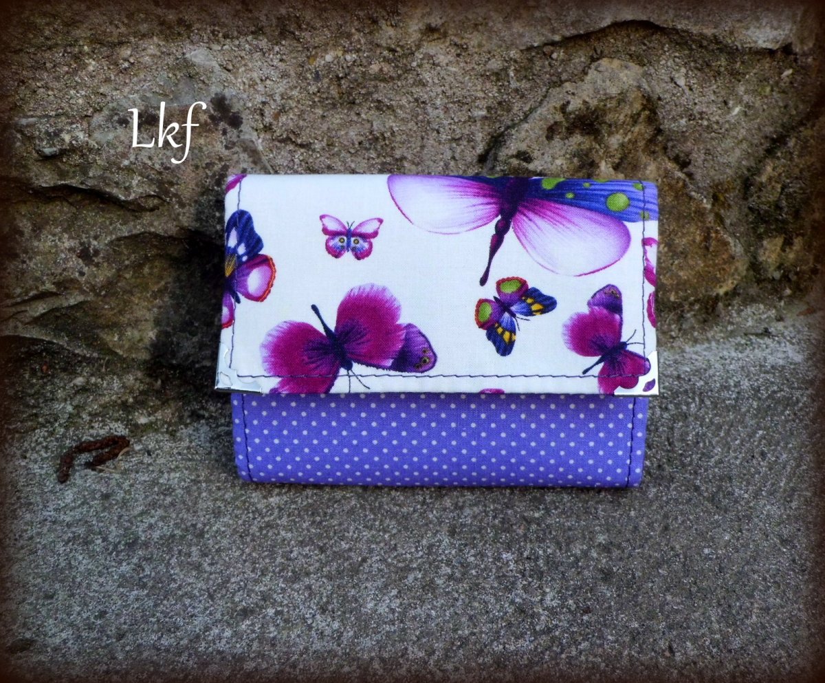 peněženka motýlková