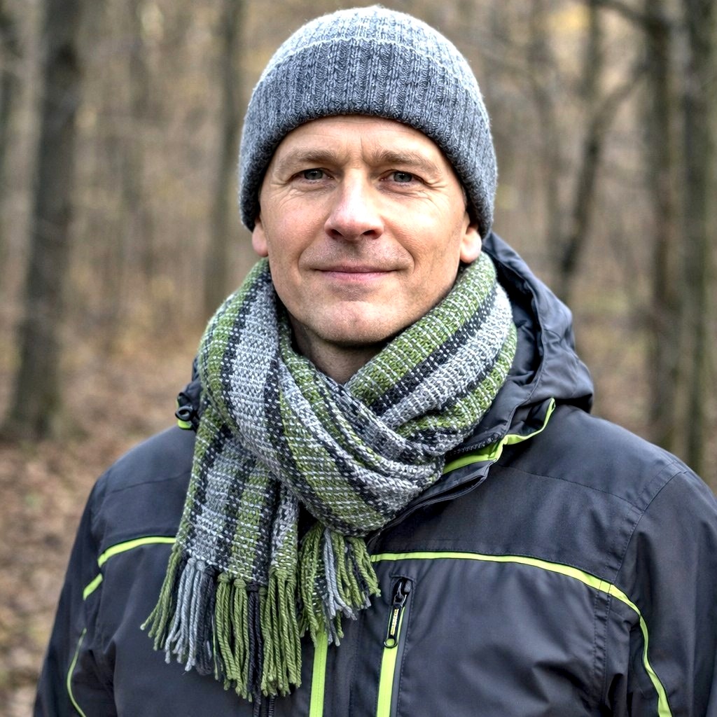 RUČNĚ TKANÁ ŠÁLA - PLÉD - PETR