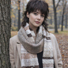 RUČNĚ PLETENÁ ŠÁLA - STELA