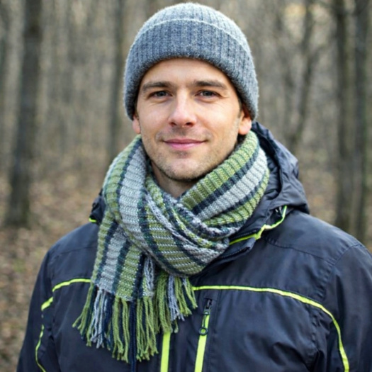 RUČNĚ TKANÁ ŠÁLA - PLÉD - PETR