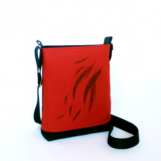 Crossbody UNA III červená