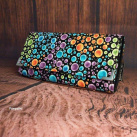 Velká peněženka - Bubliny barevné