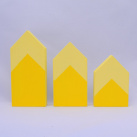 Žluté domečky