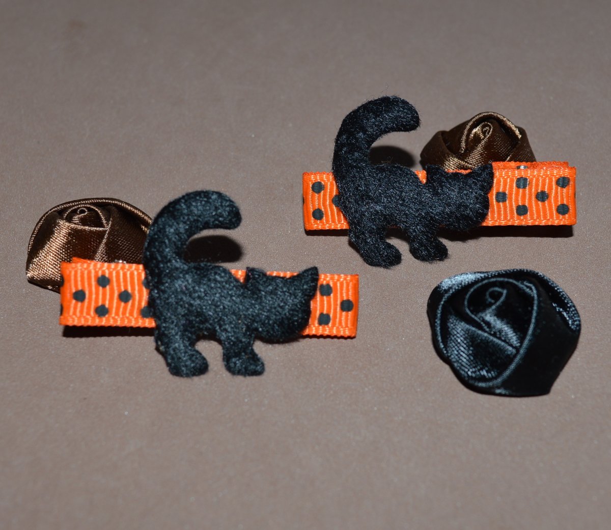 Sponka halloweenská s kočkou