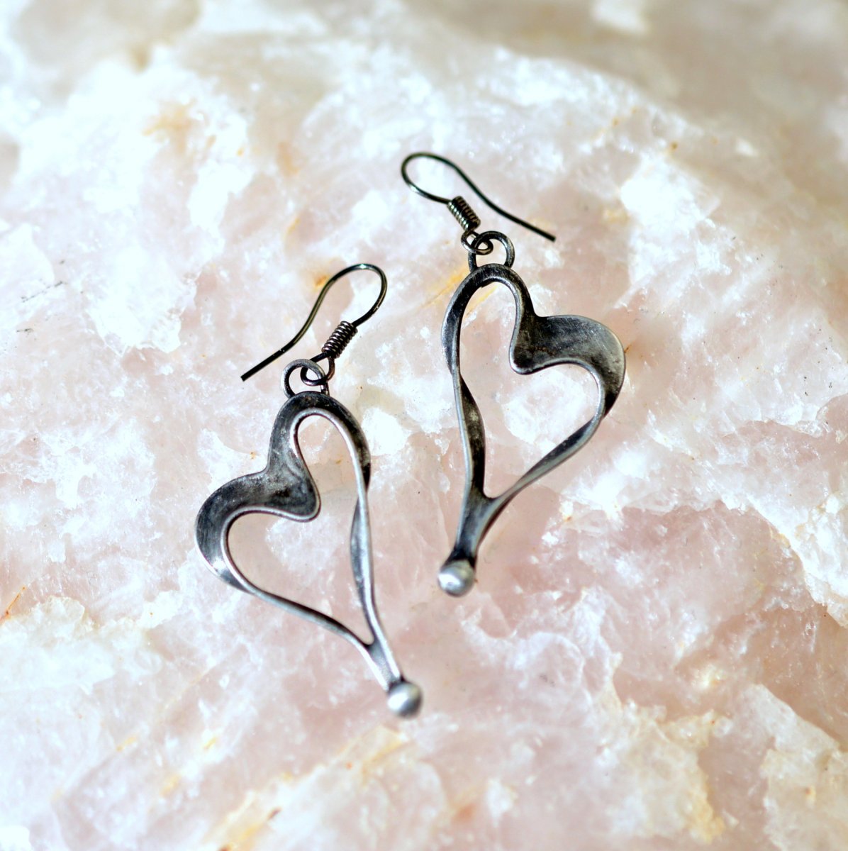 Náušnice - srdíčka