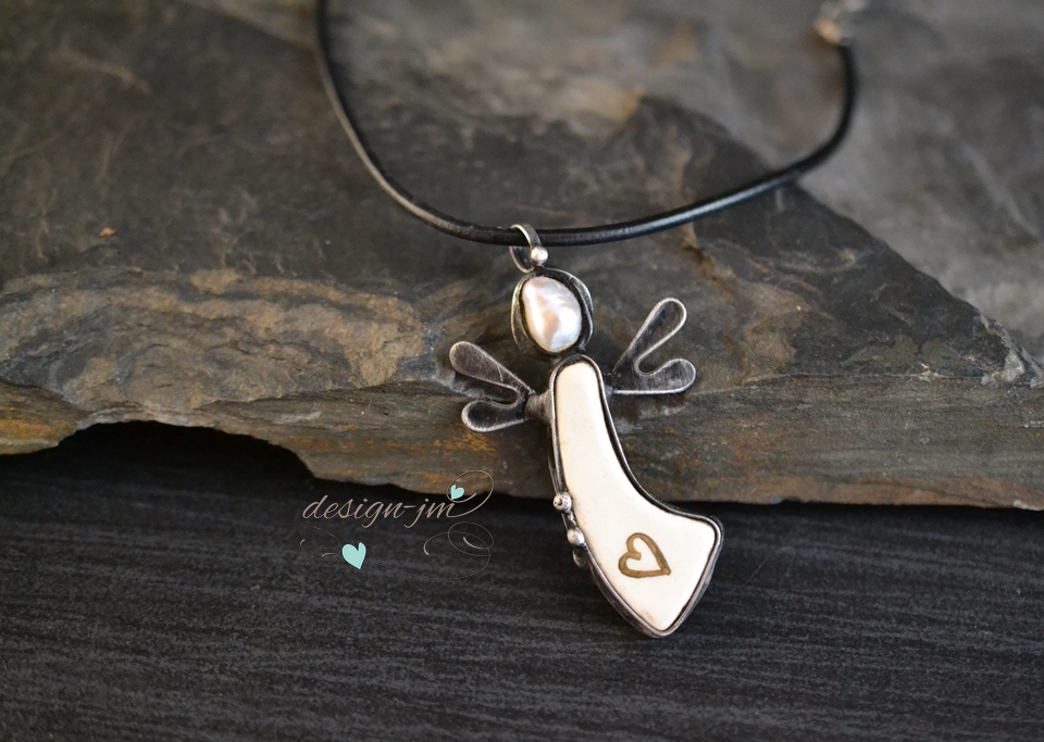 Andělka se srdíčkem