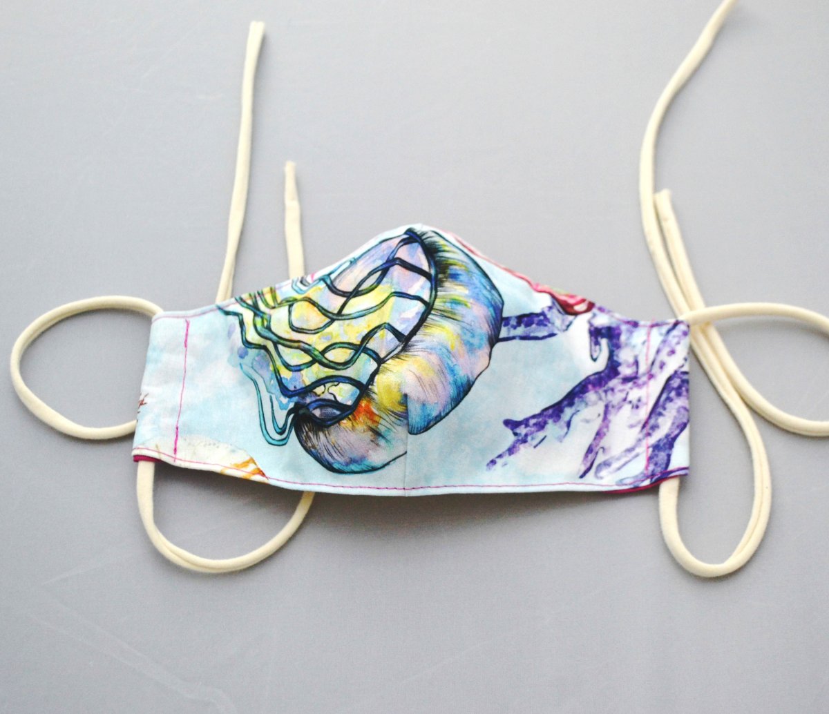 Rouška dámská 2 vrstvy+kapsa