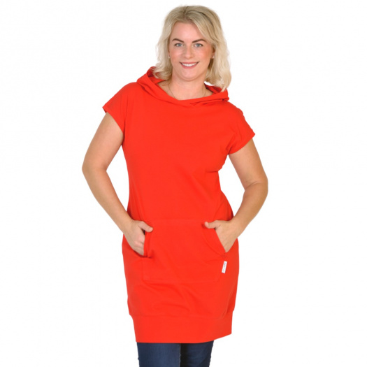 Mikino šaty LINDE cup / červené vel. S - XXL