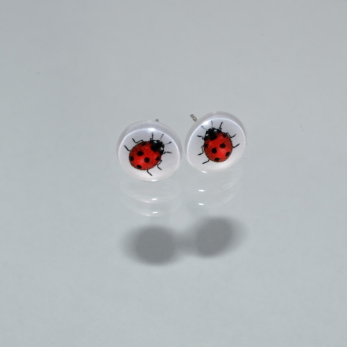 Náušnice - beruška