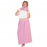 Řasená mušelínová maxi sukně FEMI / vel. M - XL