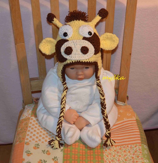 Čepička žirafka vel. 52 - 92